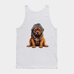 Winter Cane Corso Dog Tank Top